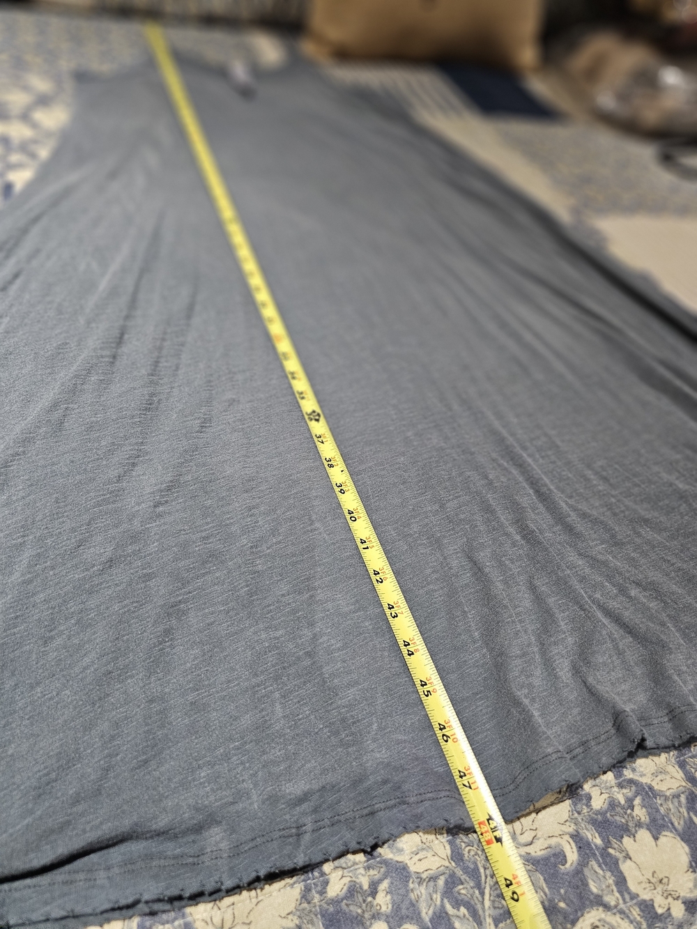 Magnolia Pearl Tee Lana Dress. Scoop-Neck Maxi Dress - Gray - Picture 6 of 6